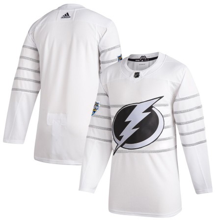 Tampa Bay Lightning Dresy Blank Bílá Adidas 2020 NHL All-Star Authentic - Pánské Tampa Bay Lightning Dresy Blank Bílá Adidas 2020 NHL All-Star Authentic - Pánské